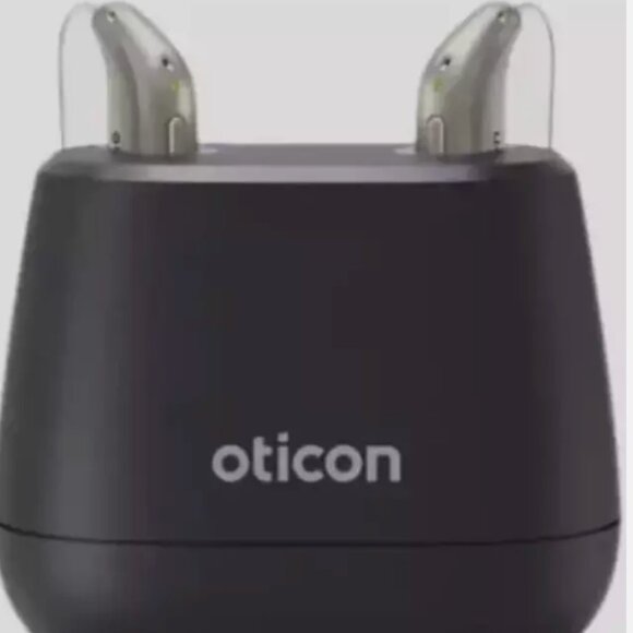 New Pair Oticon Intent 1 complete kit with charger - Picture 2 of 3